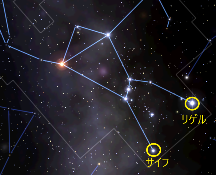 冬の星座 オリオン座の星の名前と特徴まとめてみました 画像付き Spacenuts